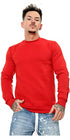 Men Plain Round Neck Full Sleeve Sweatshirt